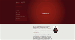 Desktop Screenshot of peter-wolf.name