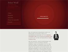 Tablet Screenshot of peter-wolf.name